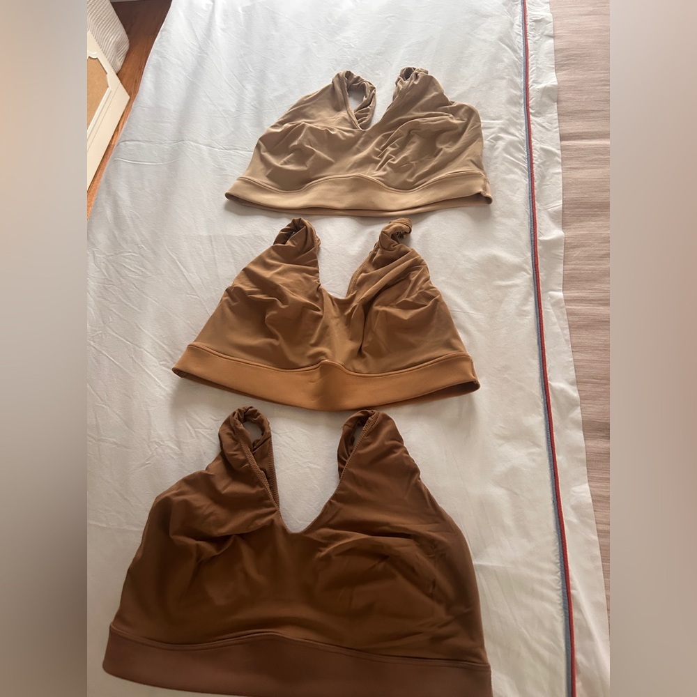 Set of Seven Harper Wilde Bliss XXL wire free bras.